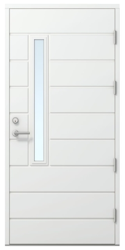 Kaskipuu FE811 valkoinen thermo-ovi